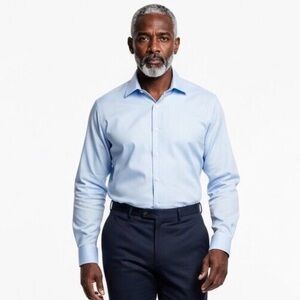 Mens Pierre Cardin long sleeve dress shirt